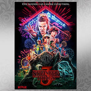 Плакат Stranger Things 03