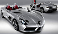 У мережі показали сучасний Mercedes SLR Stirling Moss без даху і скла, фото