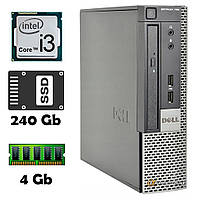 Комп'ютер Dell 790 (i3-2100/4Gb/ssd 240Gb) usff БУ
