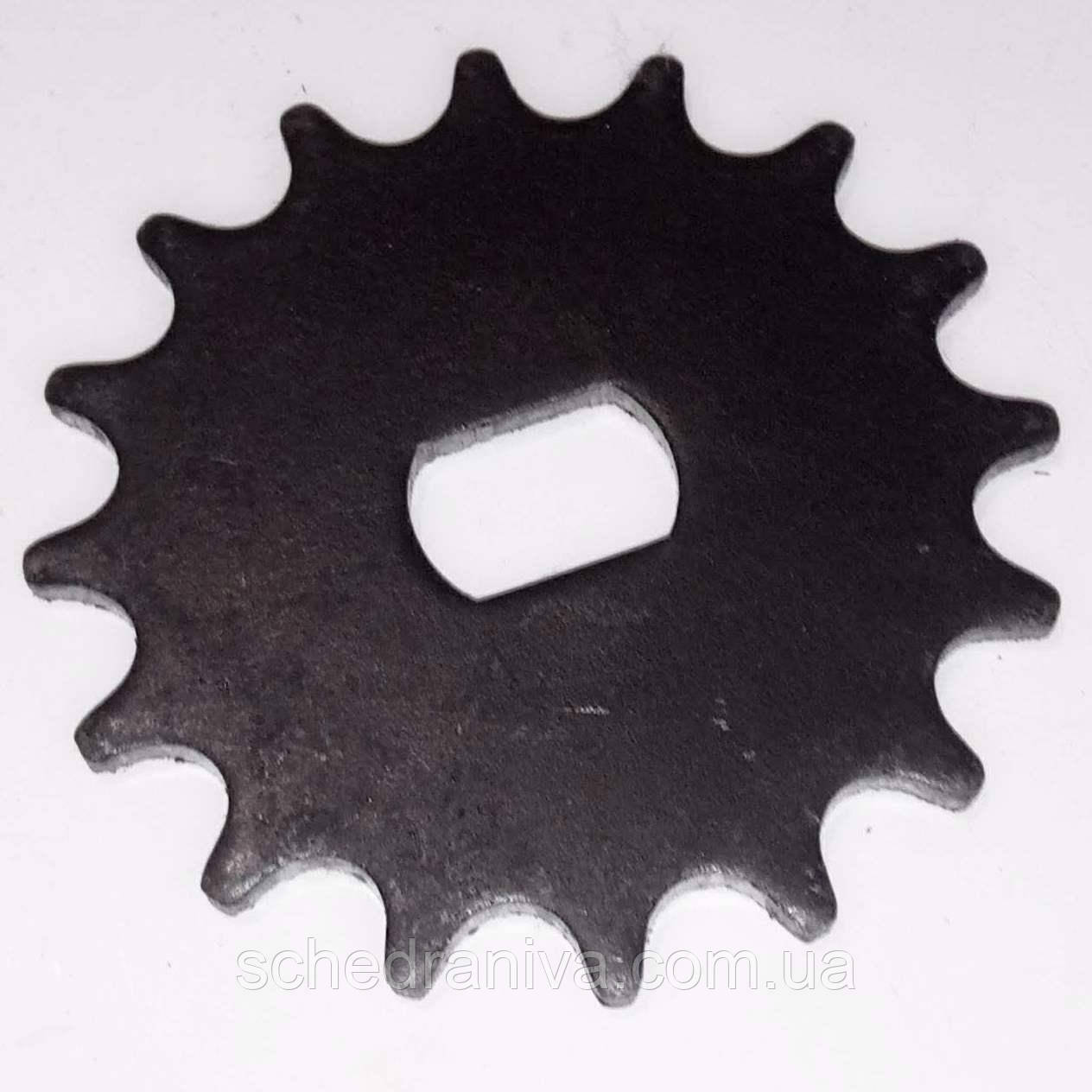 Зірочка Н 126.13.402 z=16 (СУПН, ланцюг крок 12 - велоцепь)