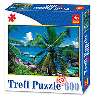 Пазлы Trefl Тропический рай 89004, 600 элементов