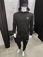 Чоловічий спортивний костюм Adidas з тканини лакосту (піке) Туреччина, фото 6