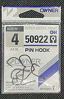 Крючки рыболовные Owner 50922 #4 PIN HOOK 7шт,