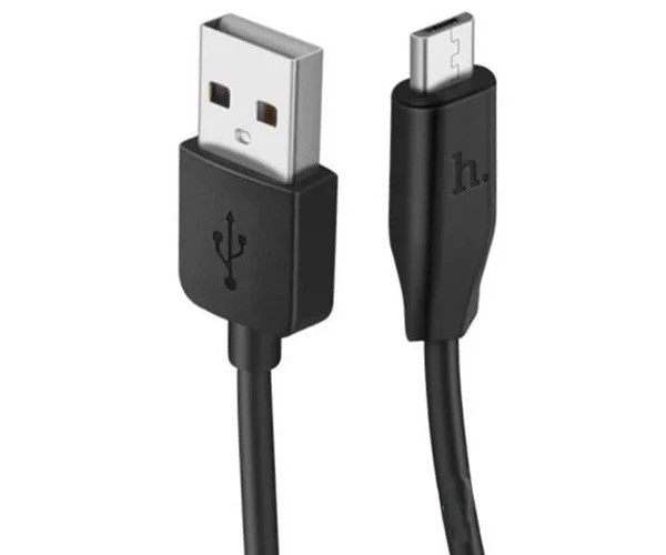 USB Кабель Hoco X1 Rapid Micro USB Black 1 метр ОРИГИНАЛ, Черный - фото 3 - id-p1164371075