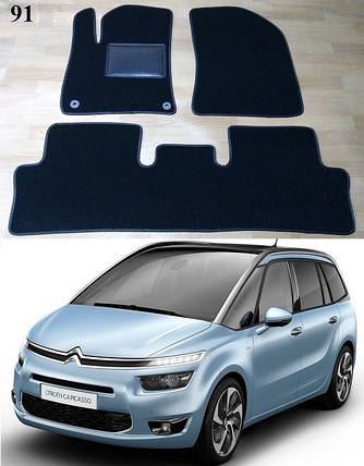 Ворсові килимки на Citroen C4 Picasso/ Grand Picasso '13-22, фото 1