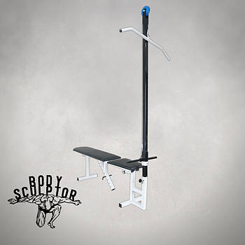 Лавка для жима регульована до 250 кг / Верхня тяга