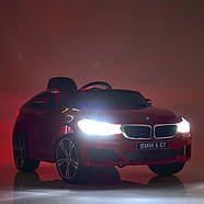 Дитячий електромобіль BMW (2 акумулятори, MP3, SD, USB) Bambi JJ2164EBLRS-4 Синій, фото 6