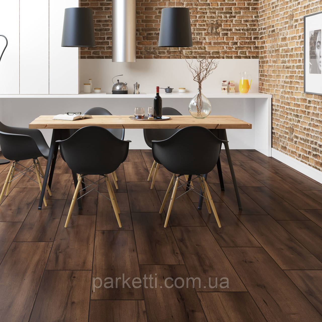 Classen 55043 Marsala Oak (Дуб Марсала),ламінат Elite 4V 8мм 33 клас, фото 1