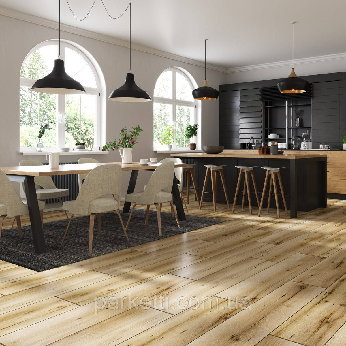 Classen 55044 Crotone Oak (Дуб Кротон), ламінат Elite 4V 8мм 33 клас