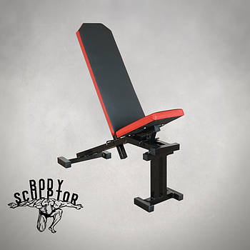 Лавка для жиму регульована з від'ємним кутом до 300 кг