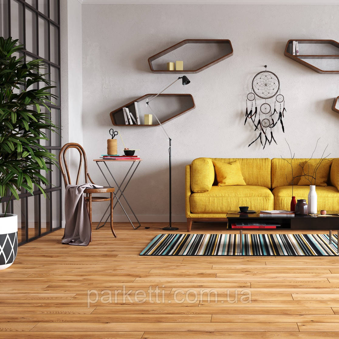 Classen 54753 Glasgow Oak (Дуб Глазго), ламінат Legend 4V 8мм 33 клас, фото 1