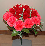 М-545 Букет троянд "Вівальді" 24 голови 40х8 см, фото 6