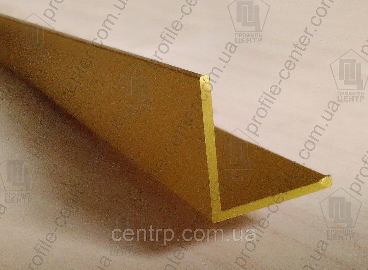 Декоративный алюминиевый уголок 10х10х1 равнополочный равносторонний 3,0 м. - фото 5 - id-p538360856