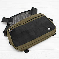 Нагрудна сумка бронік оливкова Київ