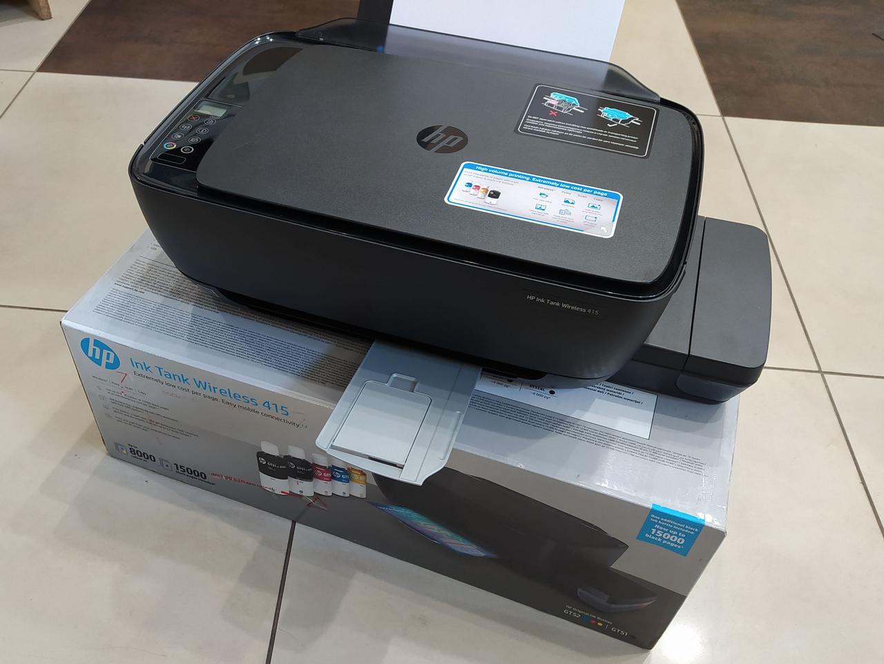 БФП HP Ink Tank 415 (Z4B53A) Wi-Fi зі СНПЧ (відновлений)