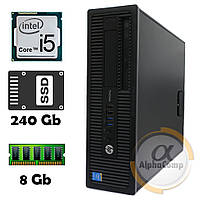 Комп'ютер HP EliteDesk 800 G1 SFF (i5 4430 • 8Gb • ssd 240Gb) БУ