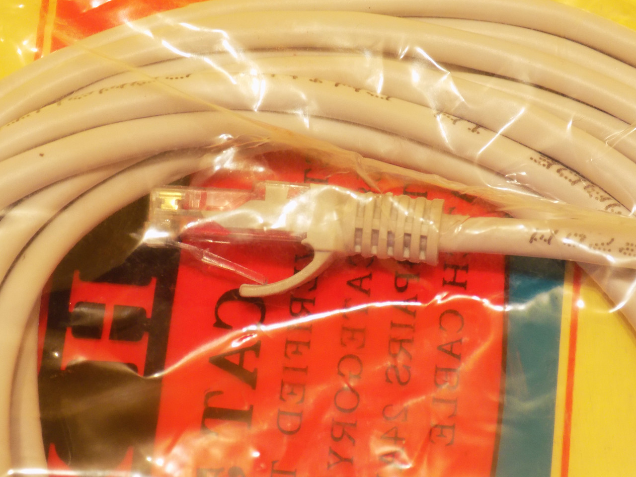 Мережевий кабель вита пара UTP CAT 5E, RJ45 5м, фото 1