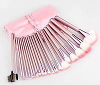 Набір пензлів для макіяжу 22 шт Prodi Pearl