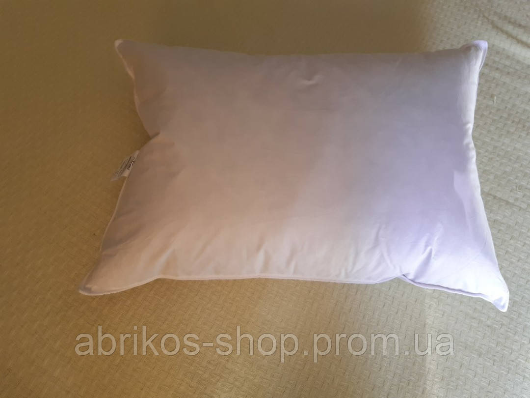 Напівпухова, висока, пружна подушка 900 г 50×70, фото 1