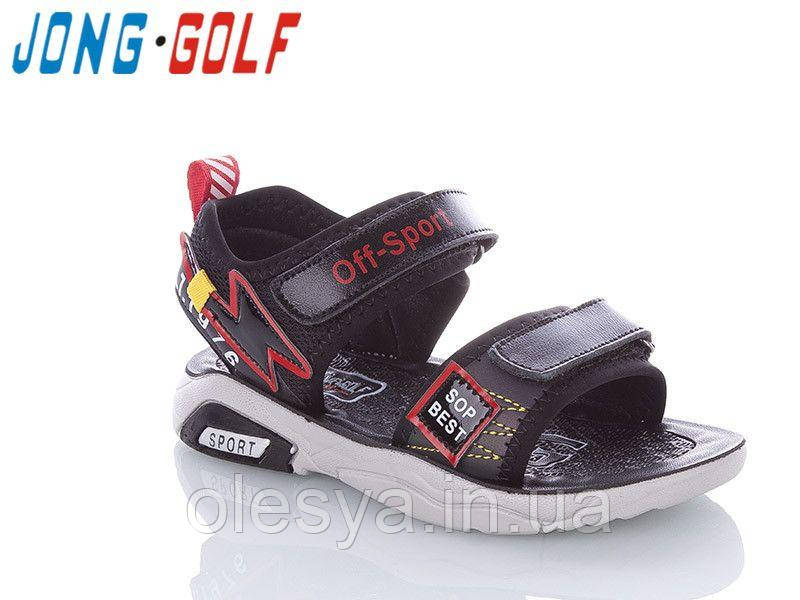 Модні підліткові сандалії для хлопчиків Jong Golf 90715 розмір 34