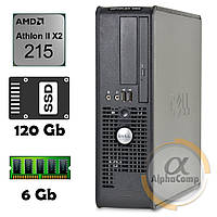 Комп'ютер Dell 580 (AMD Athlon II X2 215/6Gb/ssd 120Gb) БУ