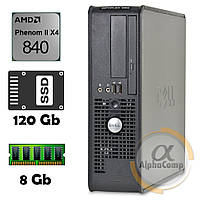 Комп'ютер Dell 580 (AMD Phenom II X4 840/8Gb/ssd 120Gb) БУ