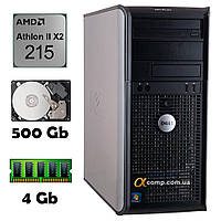 Комп'ютер Dell 580 (AMD Athlon II X2 215/4Gb/500Gb) БУ