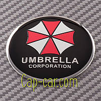 Наклейки для дисків з емблемою Umbrella. 56мм Ціна вказана за комплект з 4-х штук