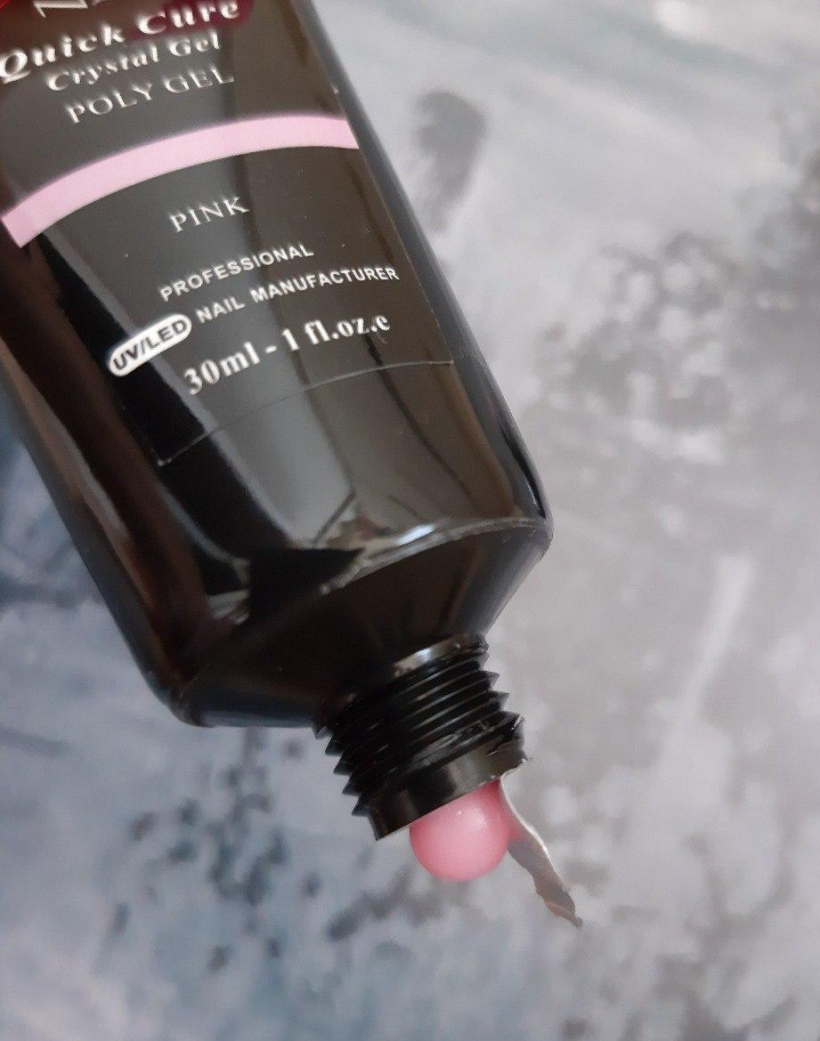 Полигель (гельгибрид, акрилгель) Vicky Nail Pink, 30 мл