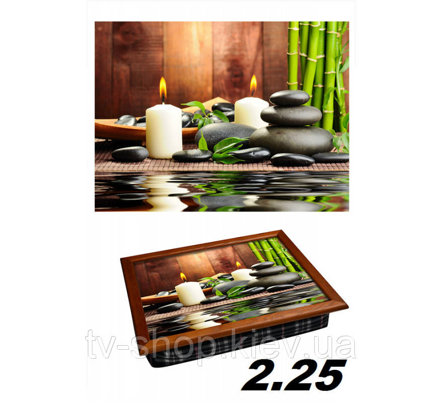 Таця-картина на подушці Релакс, 36х44см, фото 1