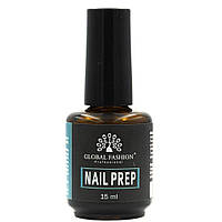 Обезжириватель для ногтей Global Fashion Nail Prep 15 мл