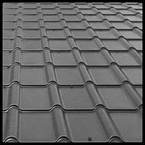 Металочерепиця Rannila DG 4345 / 0,45 mm/PE/RAL, фото 4