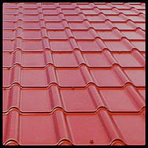 Металочерепиця Rannila DG 4345 / 0,45 mm/PE/RAL, фото 5