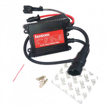 Блок розпалювання Fantom Ballast Slim 35 W 9-16V KET, фото 1