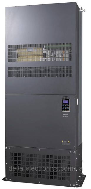 Перетворювач частоти Delta Electronics, 315кВт, 460В,3ф.,векторний, c ПЛК і прямим упр.моментом,VFD3150C43A