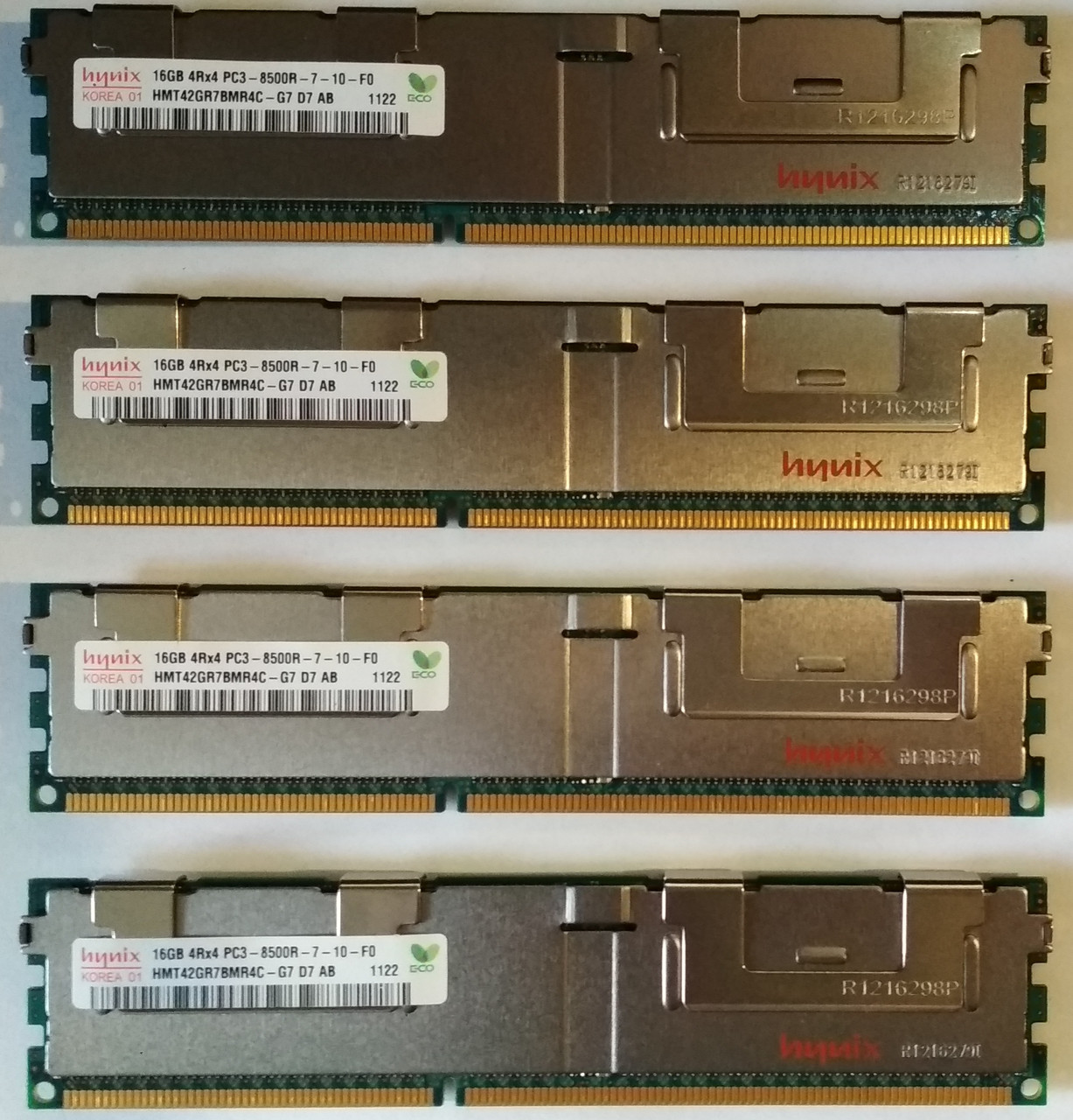 64Gb 4*16gb DDR3 1066 PC3 8500R 4Rx4 Hynix RAM Серверна пам'ять
