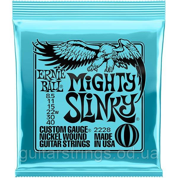 Струни Ernie Ball 2228 Mighty Slinky 8.5-40