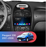 Junsun 4G Android магнітола для Peugeot 206 2001 - 2008, фото 3