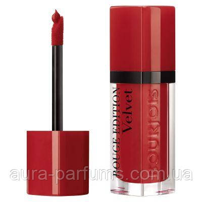 Рідка матова помада Bourjois Rouge Edition Velvet Lipstick
