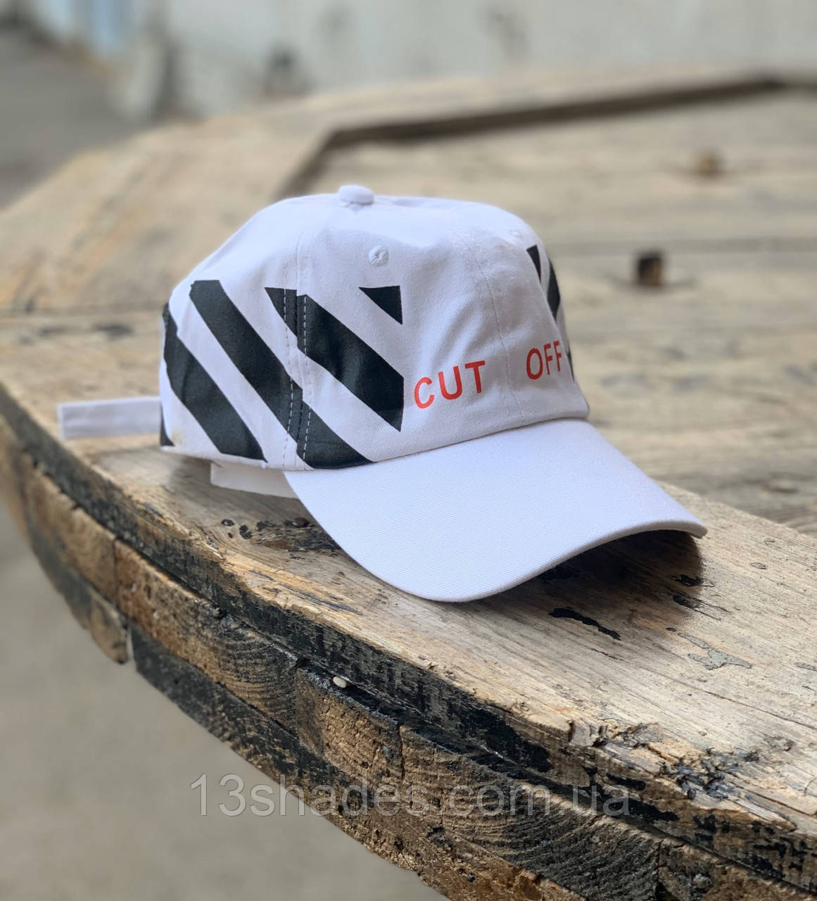 Кепка Off White Cut Off білий Київ