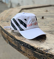 Кепка Off White Cut Off білий Київ