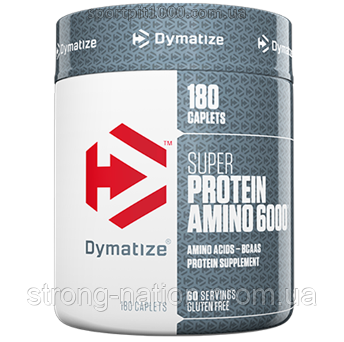 Super Protein Amino 6000 - caps 180 - Dymatize Nutrition