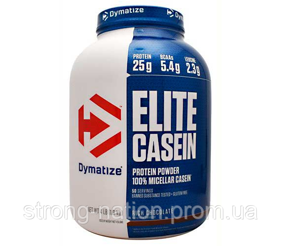 Elite Casein - 1800g - Dymatize Nutrition