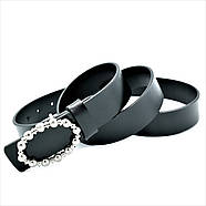 Шкіряний ремінь Weatro nw-zh3k-0052 Чорний, фото 2