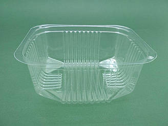 Контейнер пластиковый для салатов и полуфабрикатов ПС-170 (V500мл\134*110*58) (50 шт)