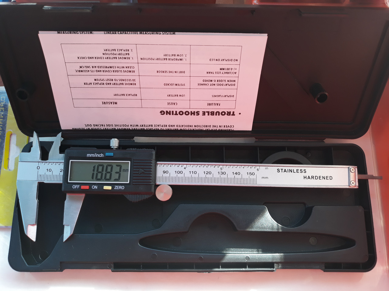 Штангенциркуль електронний на GY6 125,150с