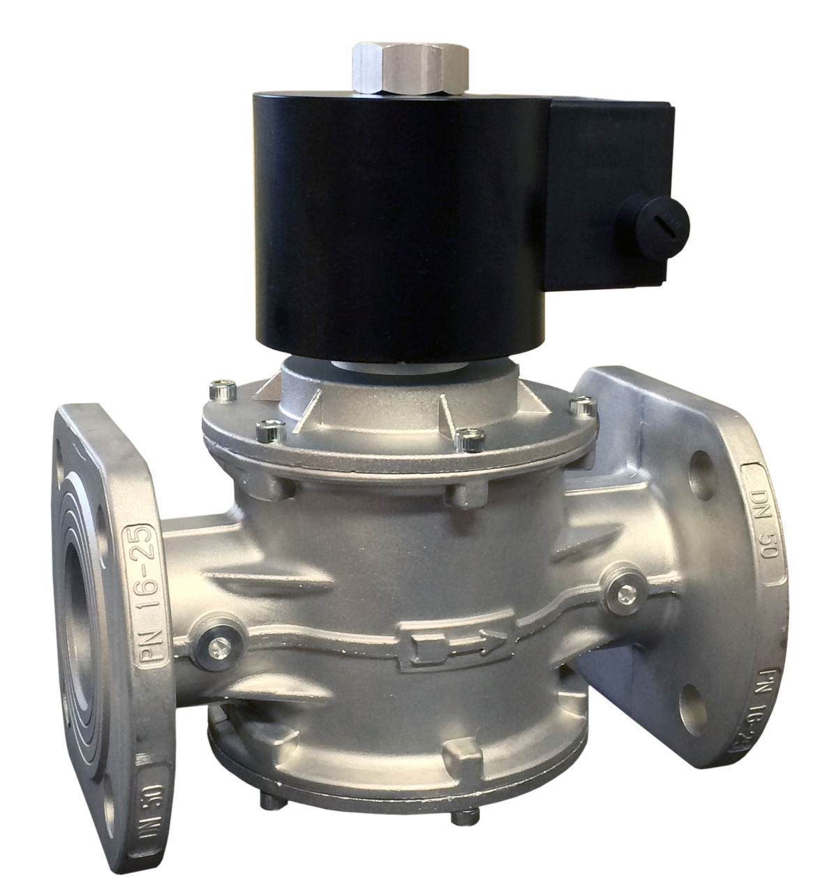 Електромагнітний клапан EV-6, DN32, P = 6 bar (MADAS), фланцевий