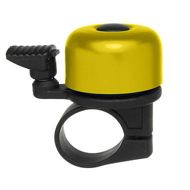Дзвоник Green Cycle GBL-02A 35мм Yellow, фото 2