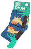 Шкарпетки для хлопчика, сині з жирафом, р. 10-12, Дюна, фото 2