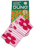 Шкарпетки для дівчинки, рожеві з квіточкою, р. 10-12, Дюна, фото 2